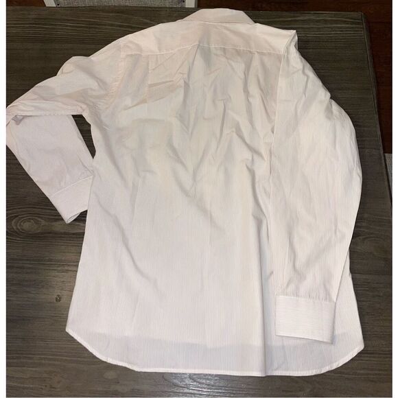 Gitman Bros Vtge Cambridge Oxford Brown Stripe Button Down USA Mens 17.5/35 Shir - Picture 4 of 4